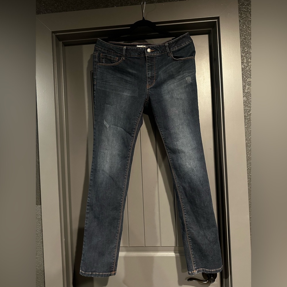 Dark Wash Women's Skinny Jeans